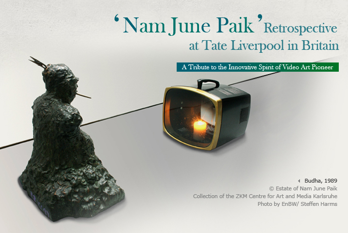 ‘<font color='red'>Nam</font> <font color='red'>June</font> <font color='red'>Paik</font>' Retrospective at Tate Liverpool in Britain