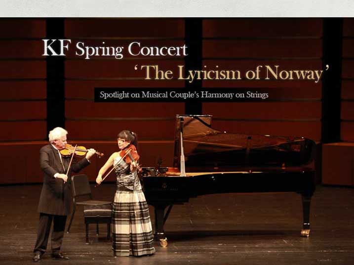 KF Spring Concert: ‘The Lyricism of Norway’Spotlight on Musical Couple’s Harmony on s