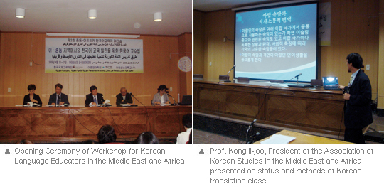 Korean Language Education in the Middle East and Africa