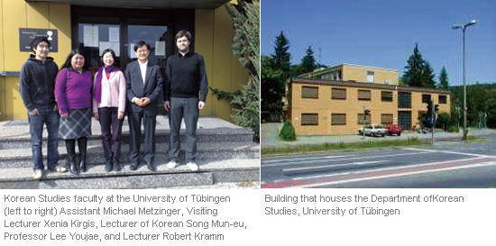 <font color='red'>University</font> of T&uuml;bingen:<br> Focal Point of Korean Studies in Germany
