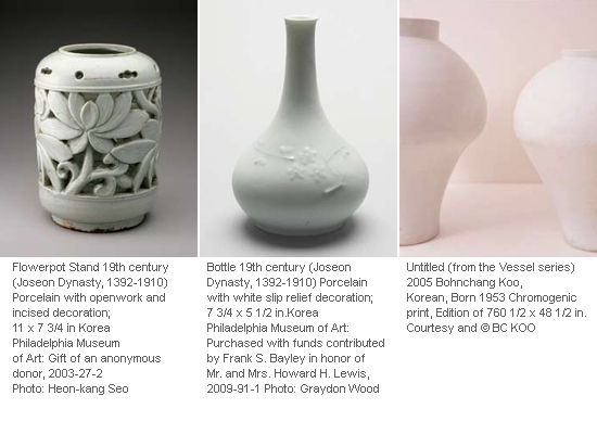 Korean White Porcelain and its Beauty Seen through <br>the Lens of Bohnchang Koo