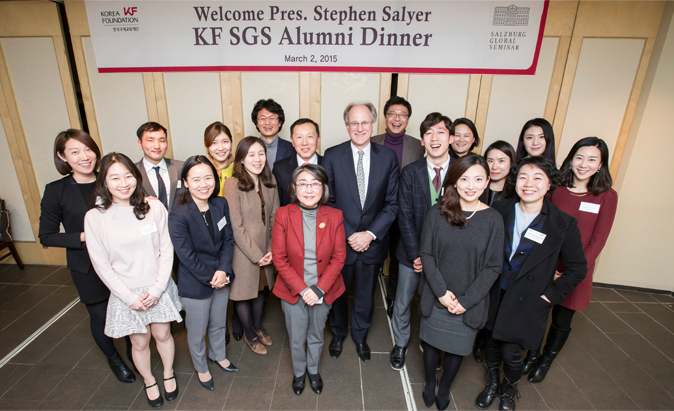 KF <font color='red'>Salzburg</font> Seminar Alumni Dinner Held in Seoul