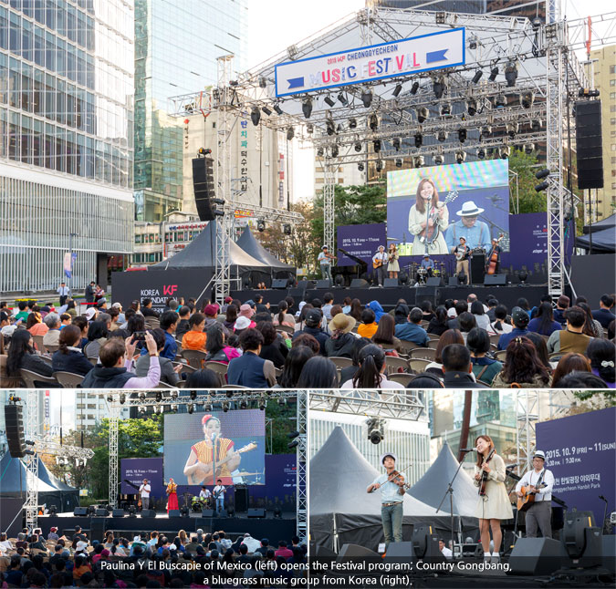 KF Cheonggyecheon Music Festival 2015